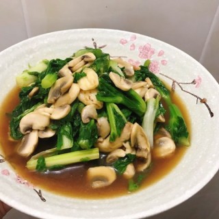  口菇甜菜心 第4步