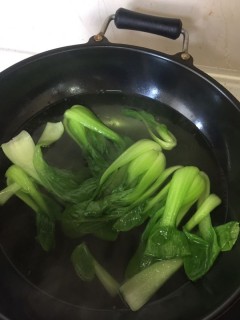  蚝油香菇青菜 第4步