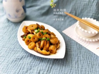  香菇焖小素肠(面筋) 第12步