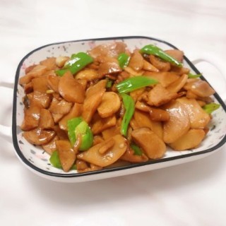  杏鲍菇炒肉片 第10步