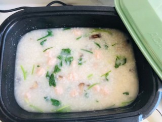  香菇鸡肉丸子粥 第14步