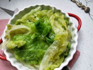  拌生菜 香菇生菜。 第3步