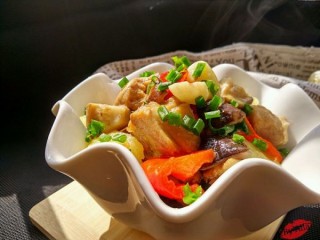  香菇土豆炖鸡块 第9步