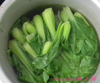  香菇扒油菜 第4步